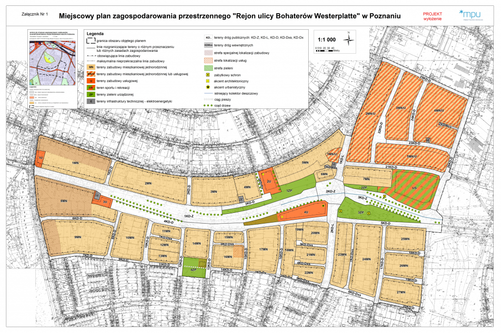 MPZP "Rejon ulicy Bohaterów Westerplatte"